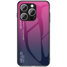 Защитный чехол Deexe Gradient Color для Apple iPhone 16 Pro Max - Rose: фото 1 из 6