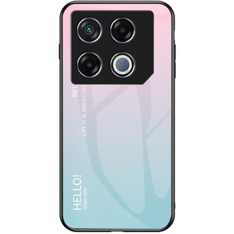 Защитный чехол Deexe Gradient Color для Infinix GT 20 Pro - Pink / Blue: фото 1 из 7