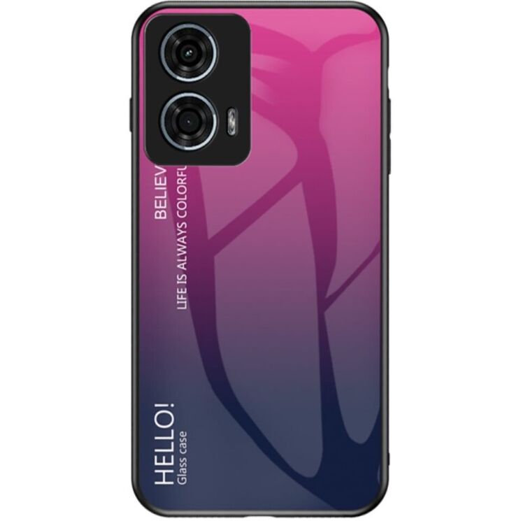 Защитный чехол Deexe Gradient Color для Motorola Moto G24 Power - Rose: фото 1 из 7