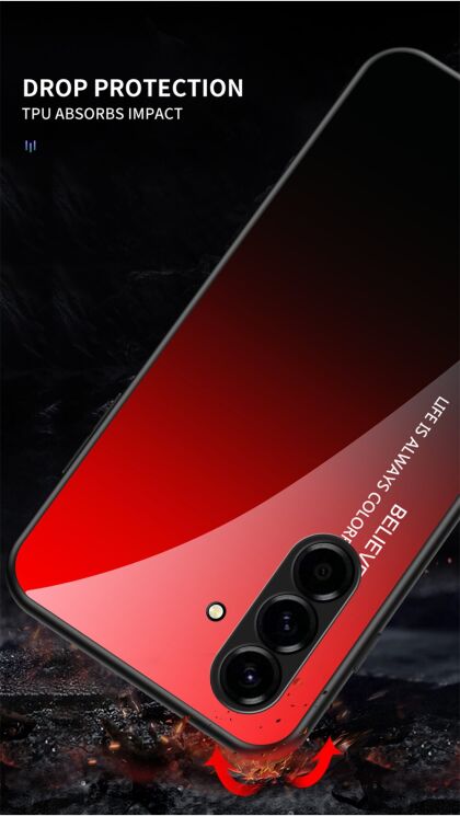 Защитный чехол Deexe Gradient Color для Samsung Galaxy A27 (A276) - Yellow (408603Y) Защитный чехол Deexe Gradient Color для Samsung Galaxy A27 (A276) - Yellow: фото 10 из 11