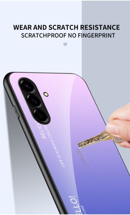 Защитный чехол Deexe Gradient Color для Samsung Galaxy A27 (A276) - Yellow (408603Y) Защитный чехол Deexe Gradient Color для Samsung Galaxy A27 (A276) - Yellow: фото 11 из 11