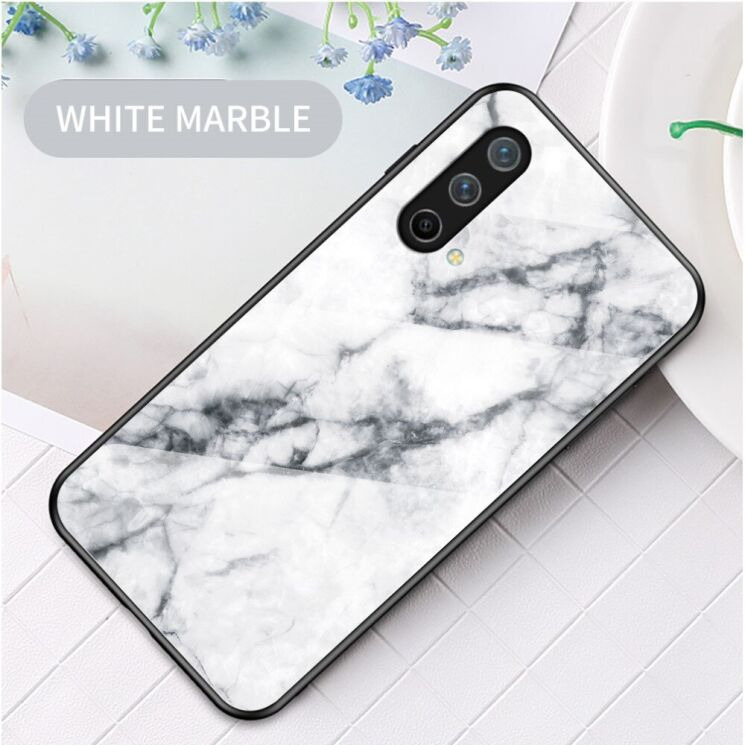 Чехол с рисунком Deexe Gradient Pattern для OnePlus Nord CE - White: фото 2 из 9