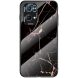 Защитный чехол Deexe Gradient Pattern для OPPO Reno 7 Pro - Black / Gold (295600BF). Фото 1 из 9