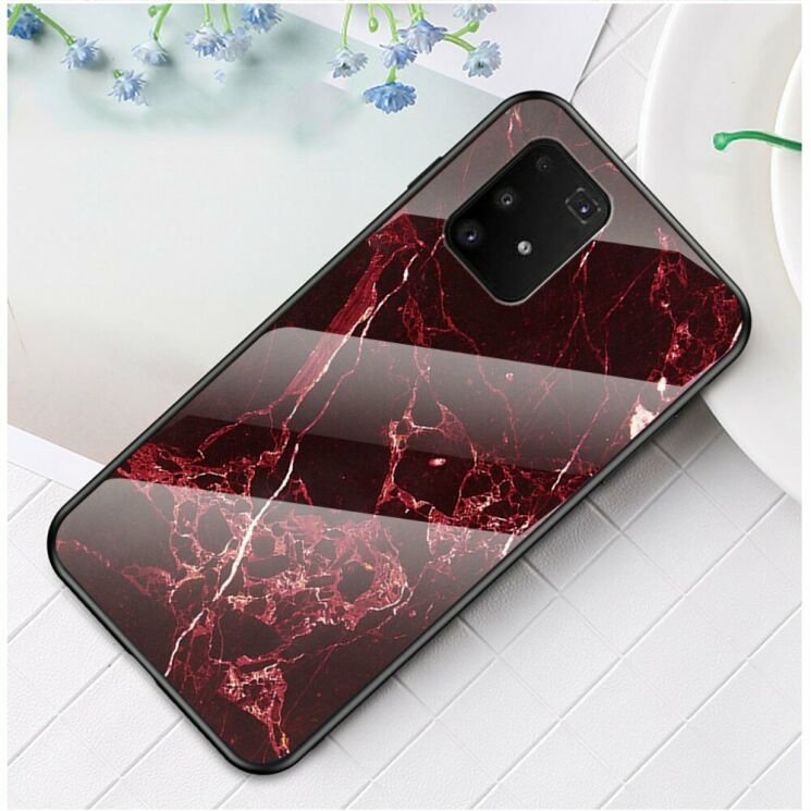 Захисний чохол Deexe Gradient Pattern для Samsung Galaxy S10 Lite (G770) - Red: фото 2 з 8