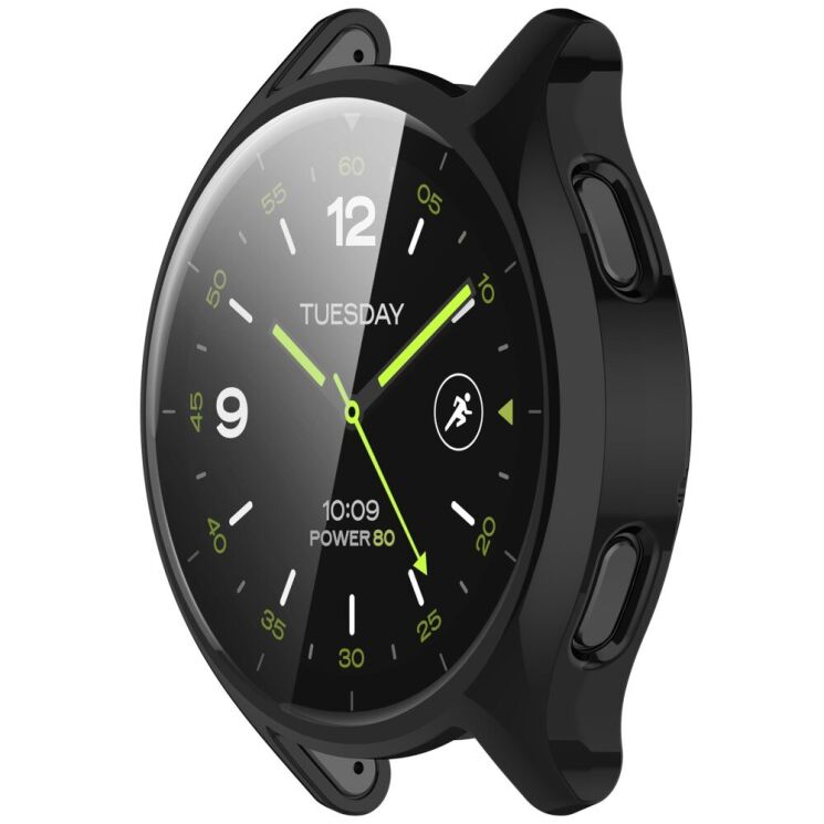 Защитный чехол Deexe Hard Frame для Xiaomi Watch 2 - Black: фото 5 из 8