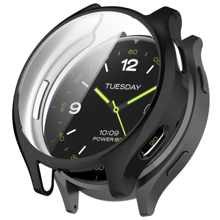 Защитный чехол Deexe Hard Frame для Xiaomi Watch 2 - Black: фото 1 из 8
