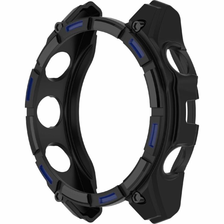 Захисний чохол Deexe Hollow Cover для Garmin Enduro 3 - Black / Blue: фото 3 з 5