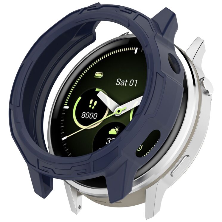 Защитный чехол Deexe Hollow Frame для Garmin Venu 4 (41mm) - Midnight Blue (362401DB) Защитный чехол Deexe Hollow Frame для Garmin Venu 4 (41mm) - Midnight Blue: фото 1 из 7