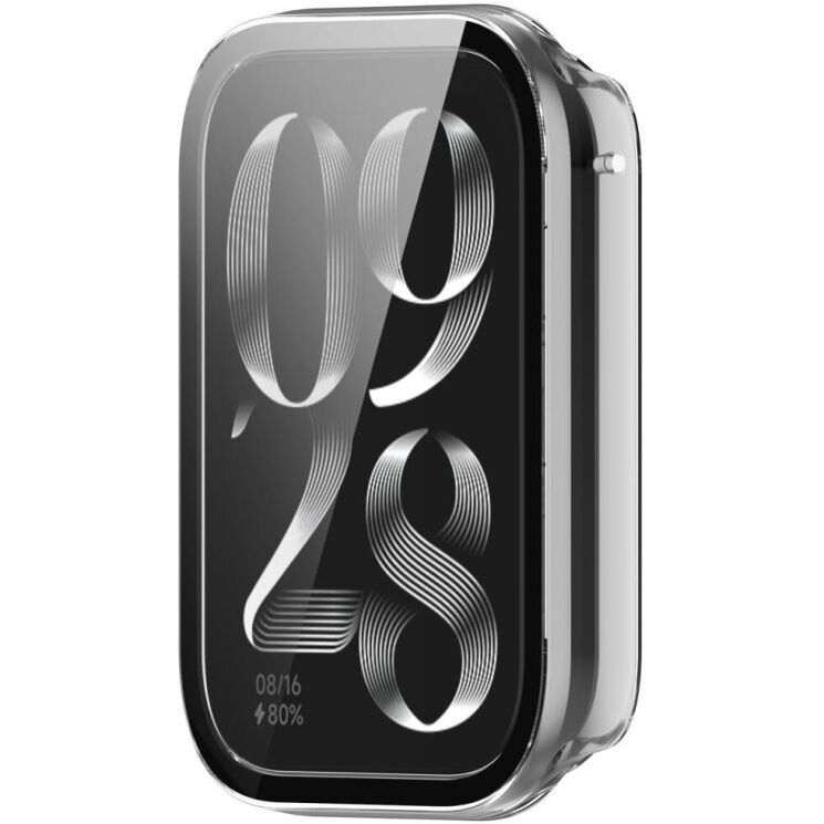 Защитный чехол Deexe Hollow Frame для Xiaomi Mi Smart Band 9 Pro - Transparent: фото 6 из 8