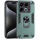 Захисний чохол Deexe Hybrid Shell для Infinix Note 40 Pro - Green (352019G). Фото 1 з 7