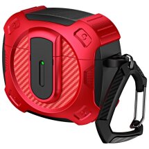 Защитный чехол Deexe Hyper Case для Apple AirPods 4 - Red: фото 1 из 9