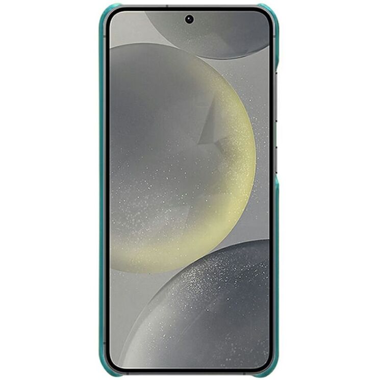 Защитный чехол Deexe Leather Back Cover для Samsung Galaxy S25 (S931) - Green: фото 4 из 4
