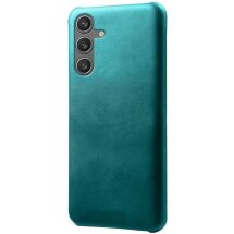Защитный чехол Deexe Leather Back Cover для Samsung Galaxy S25 (S931) - Green: фото 1 из 4