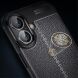 Защитный чехол Deexe Leather Cover для Apple iPhone 16 - Black (360704B). Фото 3 из 7