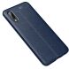 Защитный чехол Deexe Leather Cover для Samsung Galaxy A02 (A022) - Blue (280218L). Фото 2 из 9