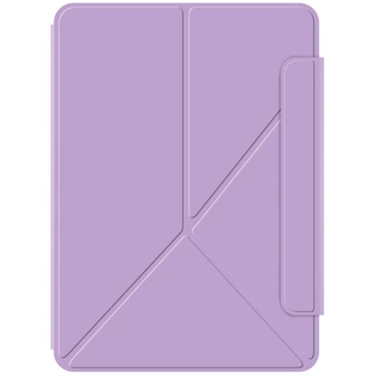 Защитный чехол Deexe Magnetic Case для Apple iPad Pro 11 (2024) - Purple: фото 6 из 7