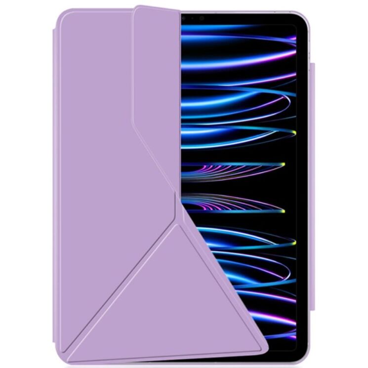 Защитный чехол Deexe Magnetic Case для Apple iPad Pro 11 (2024) - Purple: фото 3 из 7