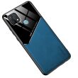 Защитный чехол Deexe Magnetic Leather Cover для Oppo A15 / A15s - Blue (260400L)