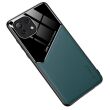Захисний чохол Deexe Magnetic Leather Cover для Xiaomi Mi 11 Lite / 11 Lite NE - Green (233545G)