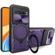 Захисний чохол Deexe Magnetic Space для Google Pixel 8 Pro - Purple (325882V)