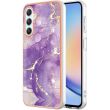 Защитный чехол Deexe Marble Style для Samsung Galaxy A26 (A266) - Purple (371657V)