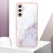 Защитный чехол Deexe Marble Style для Samsung Galaxy A26 (A266) - Light Purple (371657LV). Фото 5 из 6
