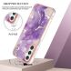 Защитный чехол Deexe Marble Style для Samsung Galaxy A26 (A266) - Light Purple (371657LV). Фото 2 из 6