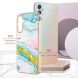 Защитный чехол Deexe Marble Style для Samsung Galaxy A26 (A266) - Light Purple (371657LV). Фото 6 из 6