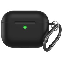 Защитный чехол Deexe Matte Case (FH) для AirPods Pro 3 - Black: фото 1 из 4