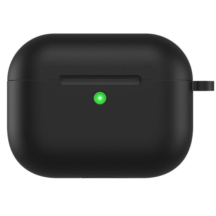 Защитный чехол Deexe Matte Case (FH) для AirPods Pro 3 - Black: фото 2 из 4