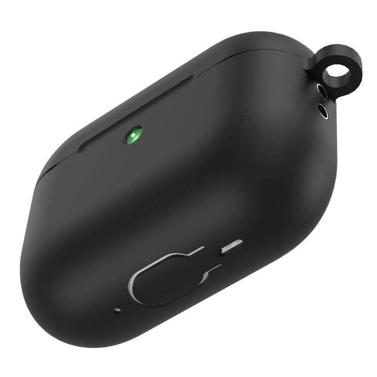 Защитный чехол Deexe Matte Case (FH) для AirPods Pro 3 - Black: фото 3 из 4