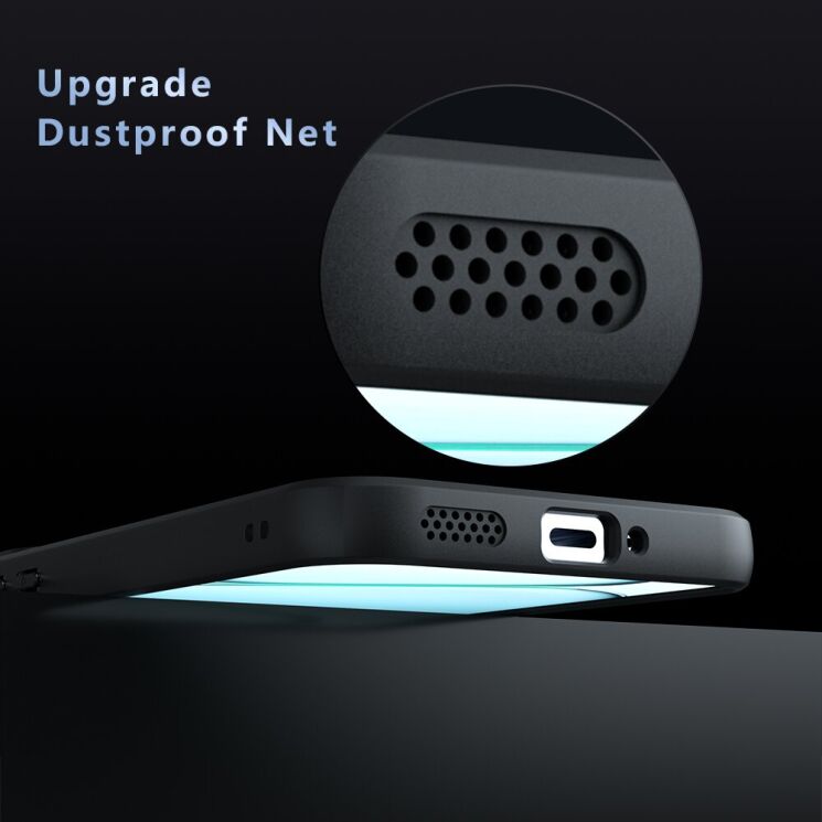 Защитный чехол Deexe Matte Skin для OnePlus Nord 6 / Nord CE6 - Transparent / Black: фото 6 из 11