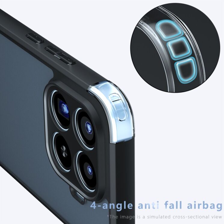 Захисний чохол Deexe Matte Skin для Xiaomi 17T Pro - Transparent Black (422306TB) Захисний чохол Deexe Matte Skin для Xiaomi 17T Pro - Transparent Black: фото 8 з 14