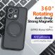 Защитный чехол Deexe Matte Skin Kickstand with MagSafe для OPPO Reno 16 F/FS - Transparent Black (413415TB). Фото 6 из 16