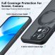 Защитный чехол Deexe Matte Skin Kickstand with MagSafe для OPPO Reno 16 F/FS - Transparent Black (413415TB). Фото 13 из 16