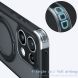 Защитный чехол Deexe Matte Skin Kickstand with MagSafe для OPPO Reno 16 F/FS - Transparent Black (413415TB). Фото 14 из 16
