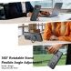 Защитный чехол Deexe Matte Skin Kickstand with MagSafe для OPPO Reno 16 F/FS - Transparent Black (413415TB). Фото 9 из 16