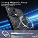 Защитный чехол Deexe Matte Skin Kickstand with MagSafe для OPPO Reno 16 F/FS - Transparent Black (413415TB). Фото 8 из 16