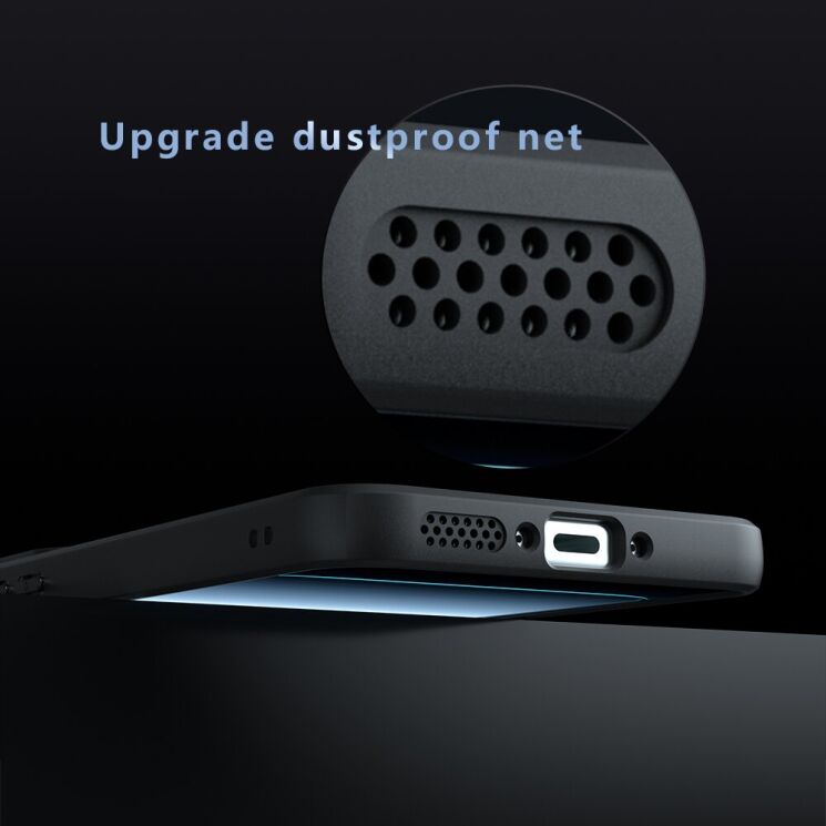 Защитный чехол Deexe Matte Skin with MagSafe для OnePlus Nord 5 / Ace 5 Ultra - Black: фото 5 из 11
