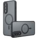Защитный чехол Deexe Matte Skin with MagSafe для OnePlus Nord 5 / Ace 5 Ultra - Black (387527B). Фото 1 из 11
