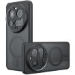 Защитный чехол Deexe Matte Skin with MagSafe для Xiaomi 15 Ultra - Black (377324B)