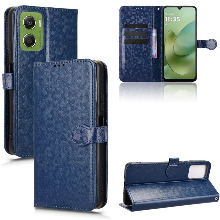 Захисний чохол Deexe Pegasus Cover для Motorola Moto G06 / G06 Power - Dark Blue: фото 7 з 7