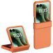 Защитный чехол Deexe Pivot Case для Motorola Razr 60 Ultra / Razr 70 Ultra - Orange (380420O). Фото 1 из 12