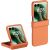 Защитный чехол Deexe Pivot Case для Motorola Razr 60 Ultra / Razr 70 Ultra - Orange: фото 1 из 12