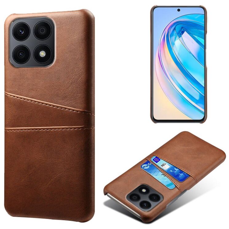 Захисний чохол Deexe Pocket Case для Honor X8a - Brown: фото 1 з 4