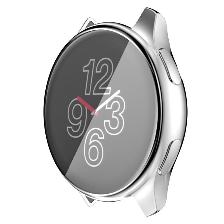 Захисний чохол Deexe Protective Frame для OnePlus Watch - Silver: фото 8 з 9