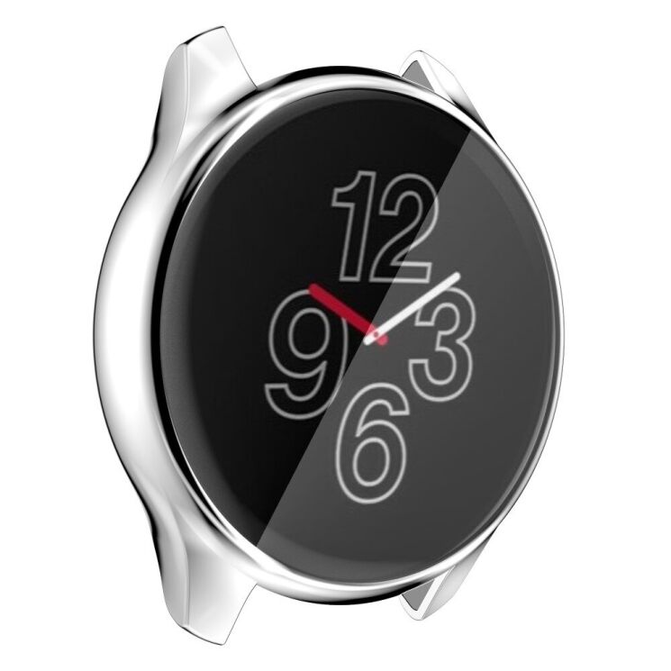 Захисний чохол Deexe Protective Frame для OnePlus Watch - Silver: фото 6 з 9