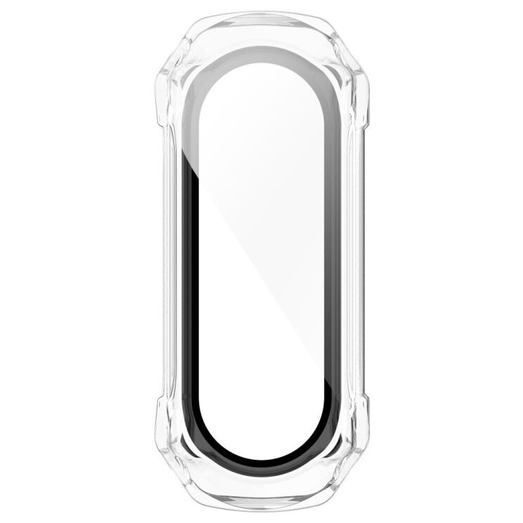 Защитный чехол Deexe Protective Frame для Xiaomi Mi Band 7 - Transparent White: фото 4 из 6