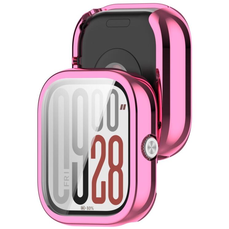 Защитный чехол Deexe Protective Frame для Xiaomi Redmi Watch 5 - Pink: фото 3 из 7