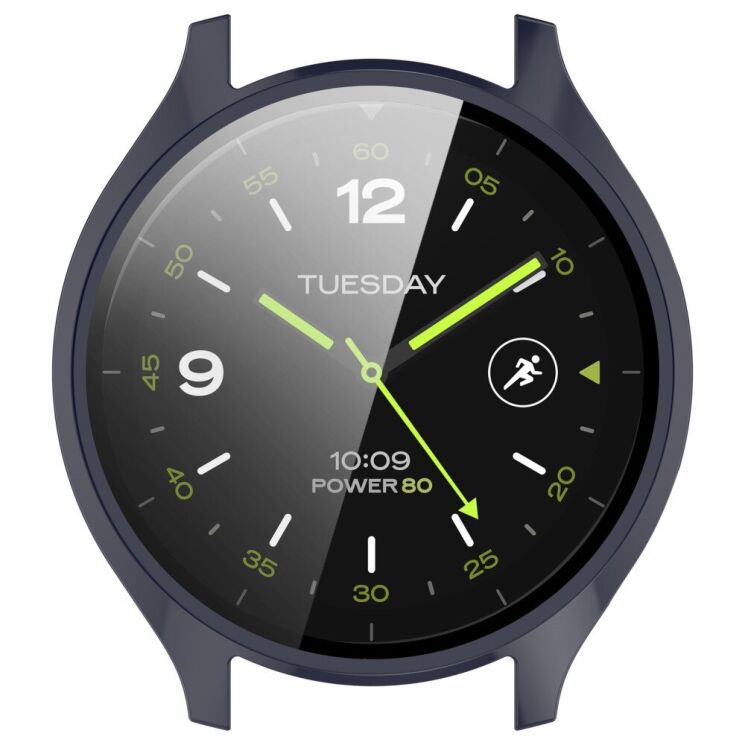 Защитный чехол Deexe Protective Frame для Xiaomi Watch 2 - Dark Blue: фото 5 из 8